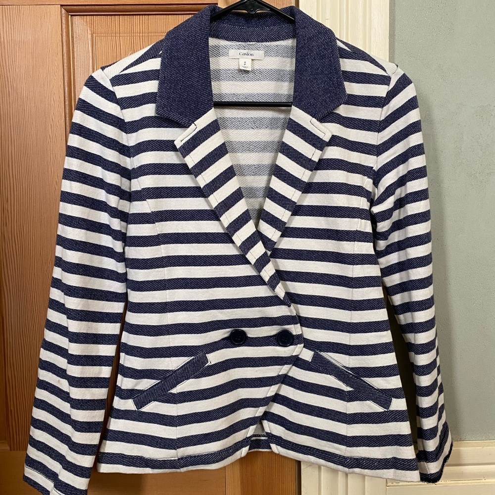 Caslon Striped Blazer